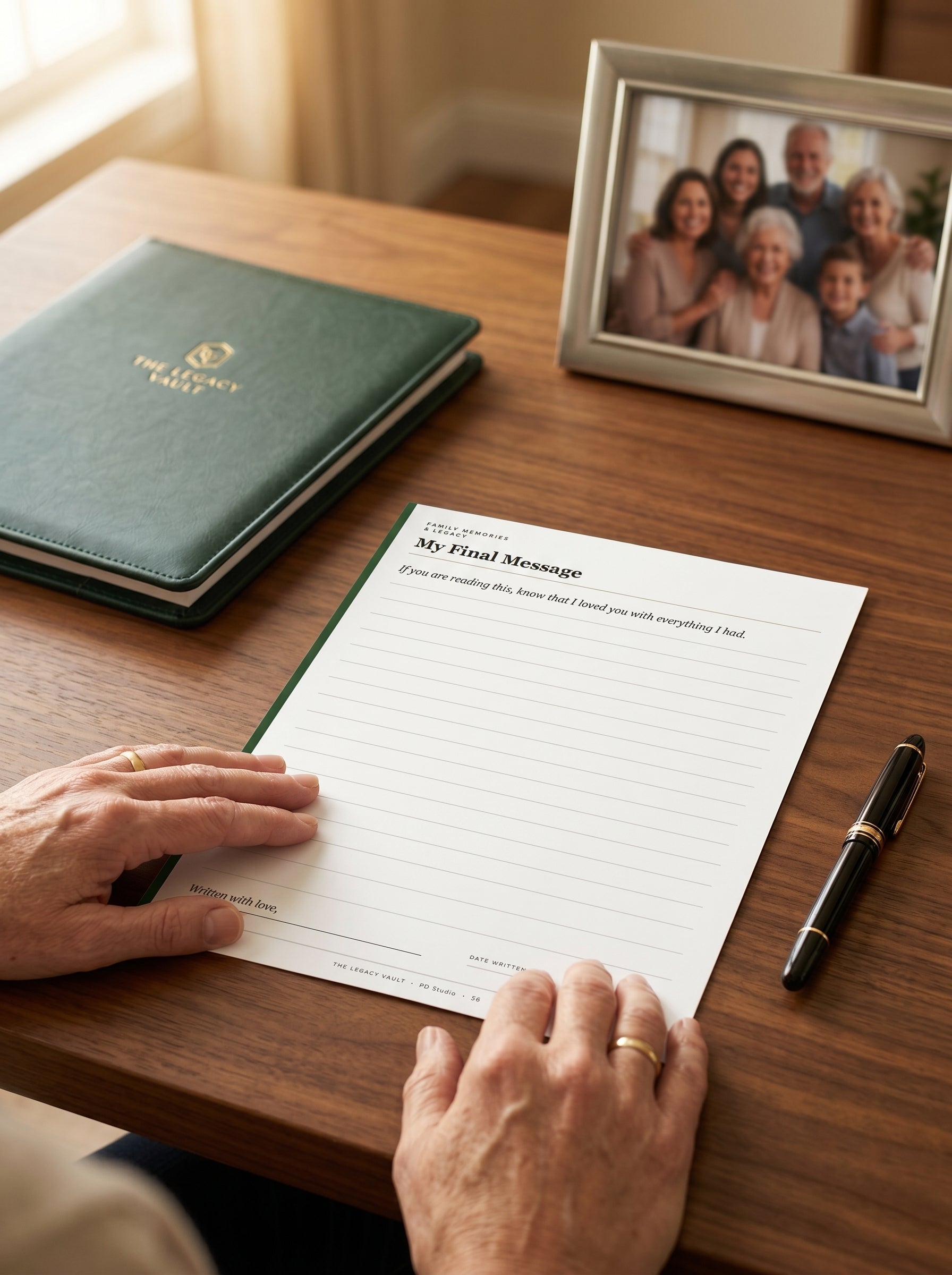 The Legacy Vault – End of Life Planner & Family Legacy Organizer