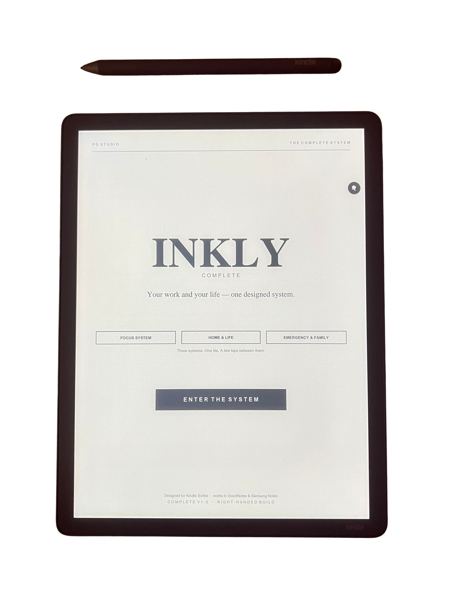 INKLY Complete — All-in-One Hyperlinked Planning System