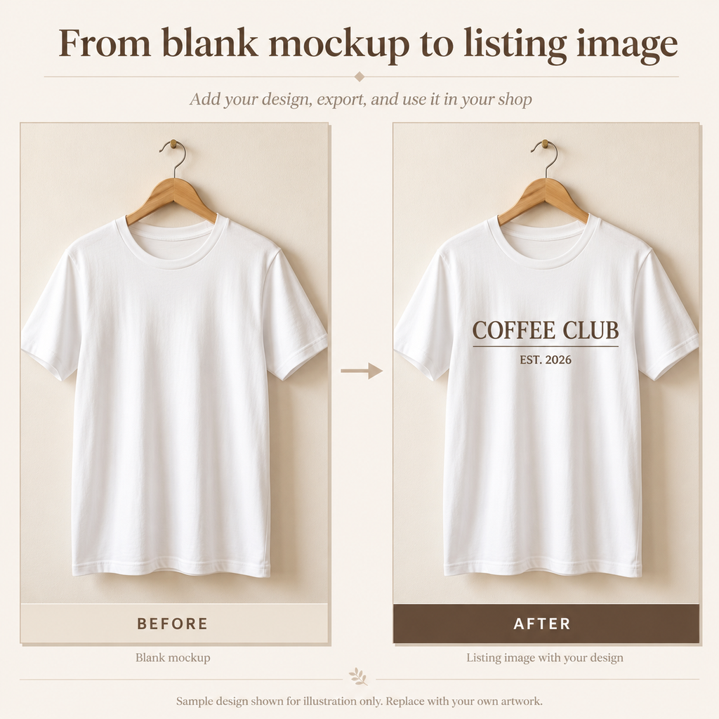 POD Seller Visual System — Complete Listing Kit