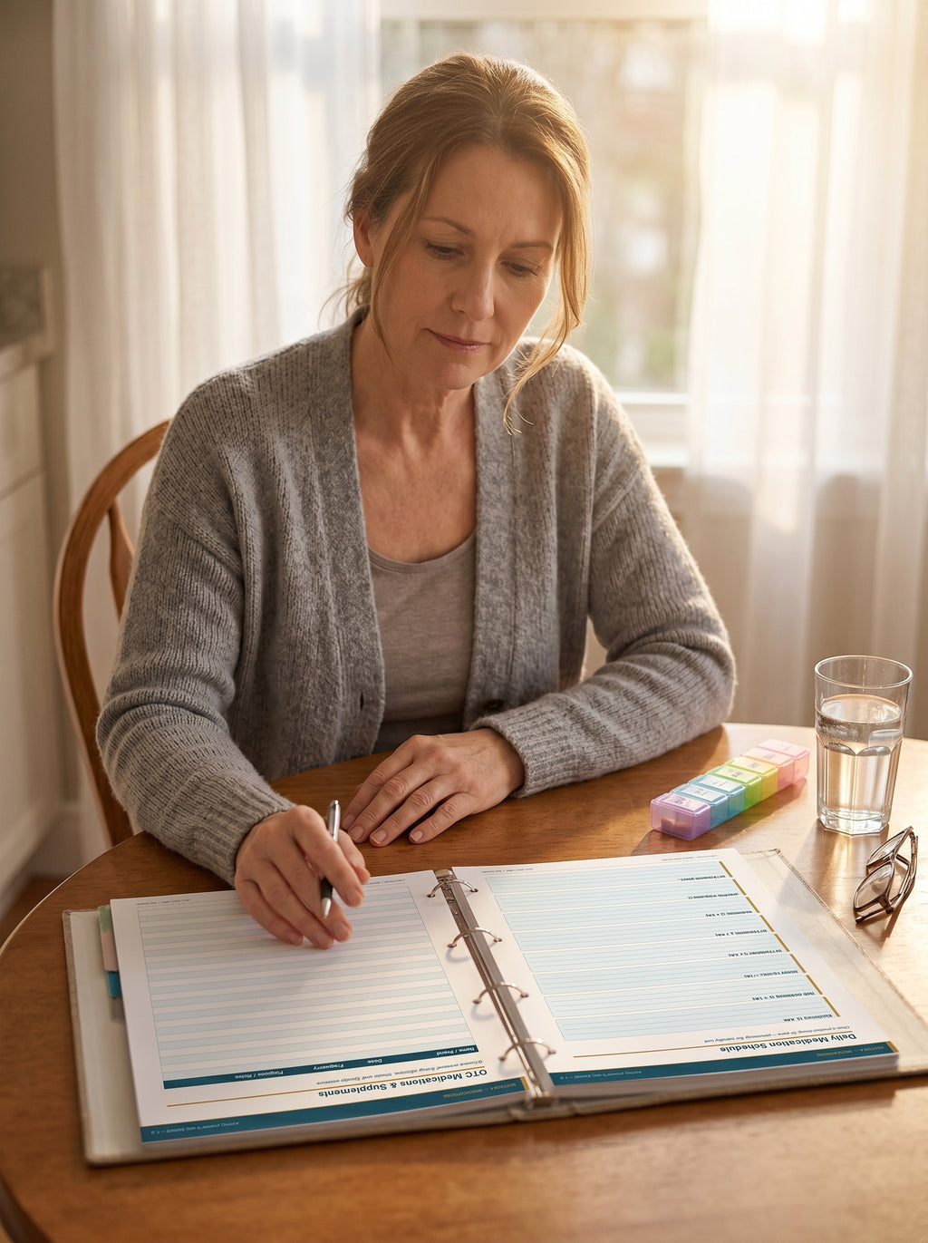 Aging Parent Care Binder — Complete Care Management System (Printable + Fillable PDF)