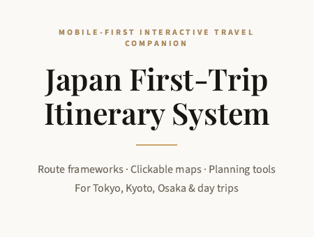 Japan First-Trip Complete System
