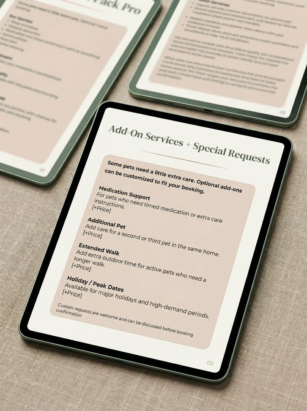 Pet Sitter Welcome Pack Pro Add-On