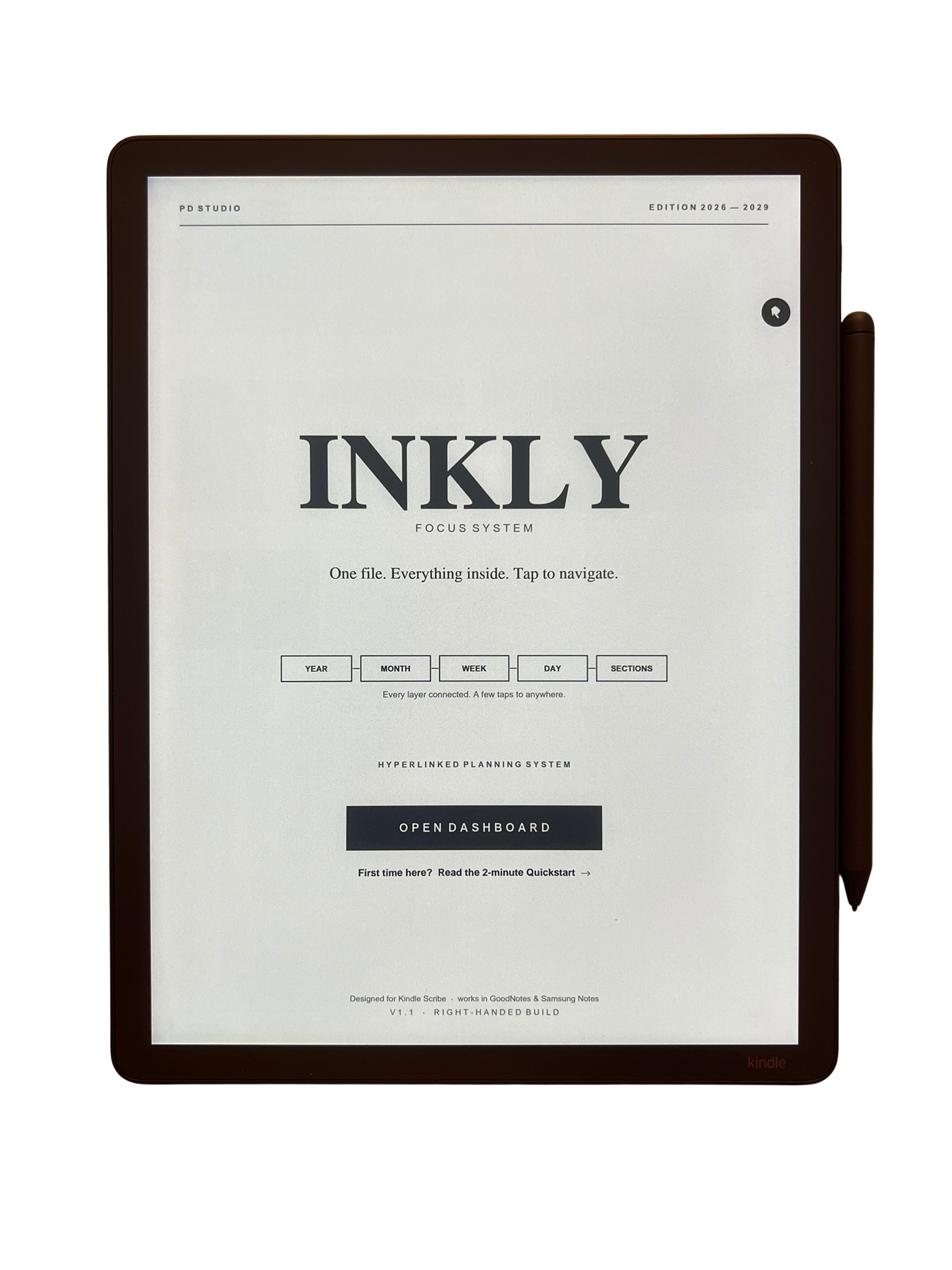 INKLY Core 2026-2029 — Hyperlinked Planning System