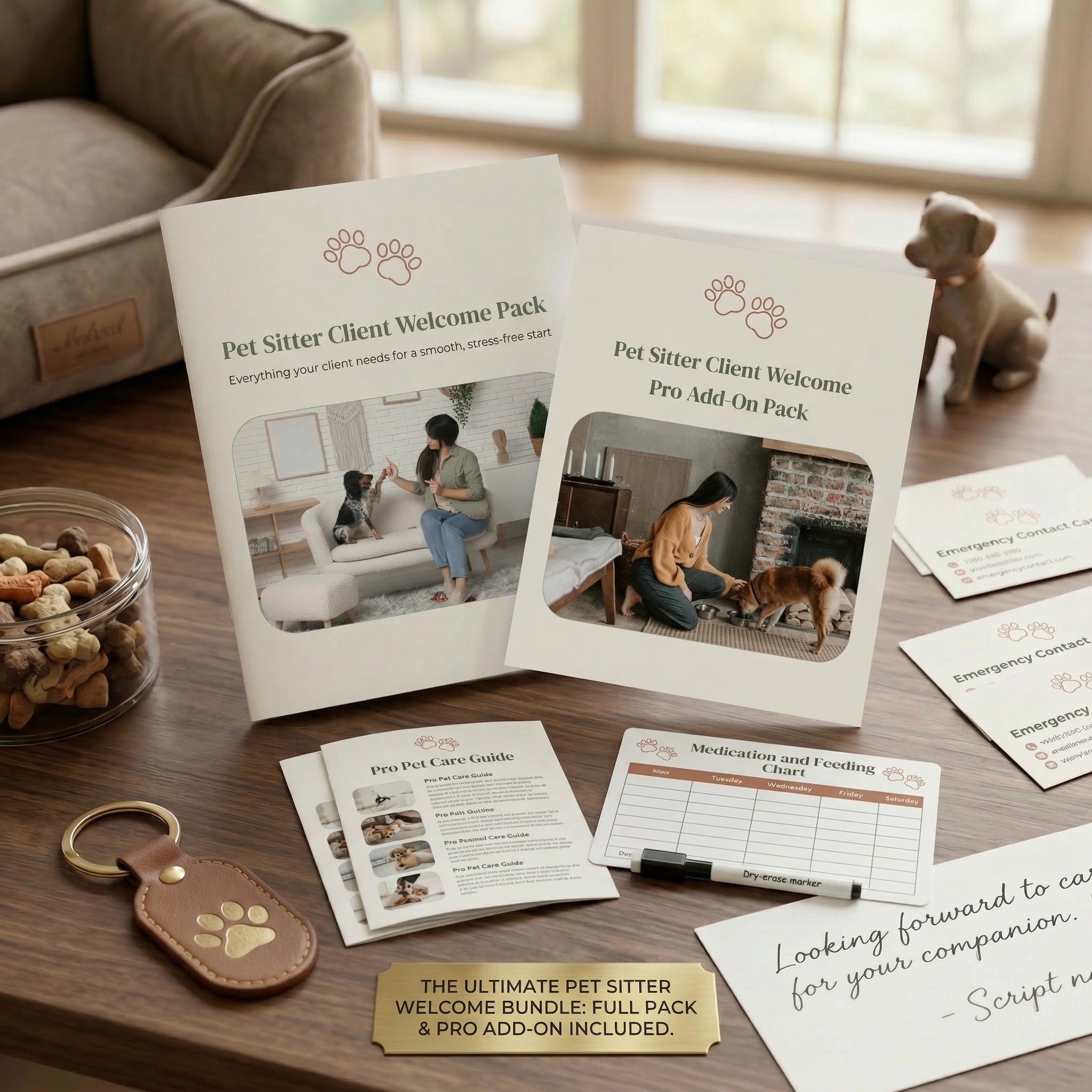Pet Sitter Welcome Pack Bundle